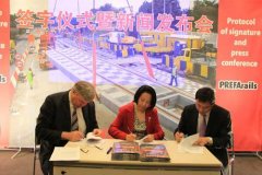 比利時鐵路軌道技術即將走進中國 已簽訂合作協議